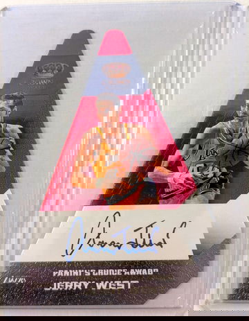 Jerry West 2012-13 Panini Preferred Crown Royale Auto /25