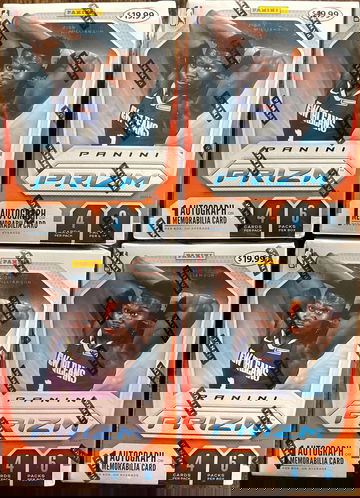 4X 2019-20 NBA PRIZM BLASTER BOXES Zion Morant RC Year Silver Pulsars Prizms?