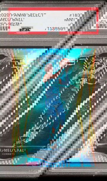 2020 Panini Select #183 LaMelo Ball Silver Prizm