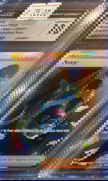 2024 Penny Paldean Fates 239/091 Super Alt Art CGC 10 Gem Mint