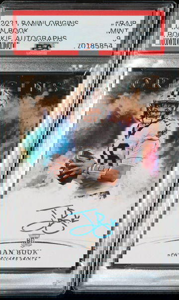 2021 Origins Rookie Autographs Ian Book - PSA 9