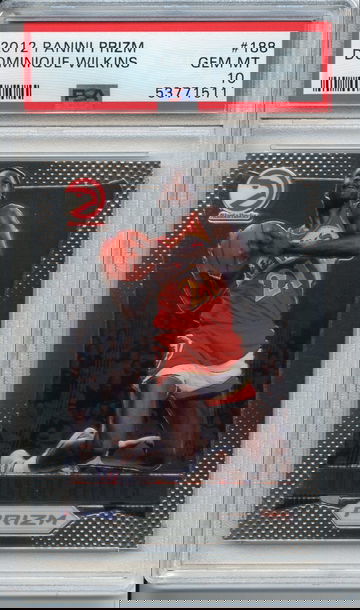 Dominique Wilkins 2012 Panini Prizm PSA 10