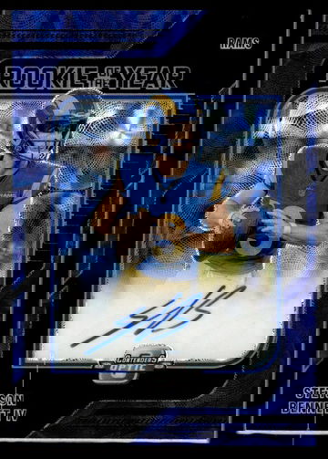 2023 Contenders Optic Stetson Bennett IV Rookie of the Year Auto RC #/25