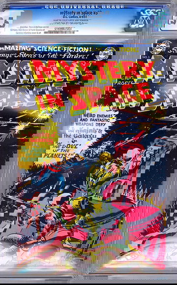 MYSTERY IN SPACE 3 CGC 3.5 *CERTIFIED PRIVATE COLLECTION OF JERRY ROBINSON* 1951