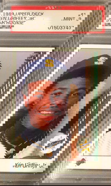 1989 Upper Deck Ken Griffey Jr. PSA 9
