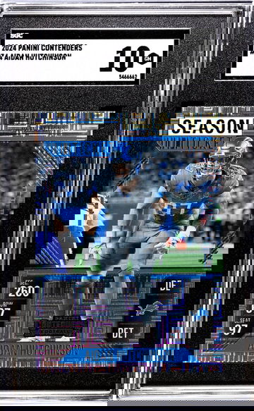 2024 Panini Contenders #34 Aidan Hutchinson SGC 10