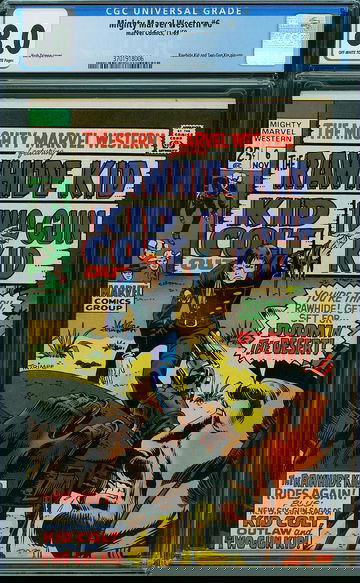 MIGHTY MARVEL WESTERN #6, CGC 8.0 VF