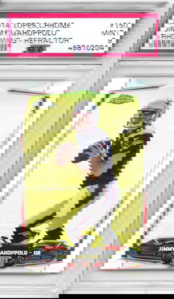 2014 Topps Chrome Refractor Jimmy Garoppolo