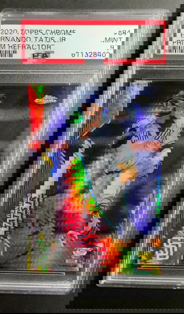 2020 Topps Chrome #84 Fernando Tatis Jr PSA 9 MINT