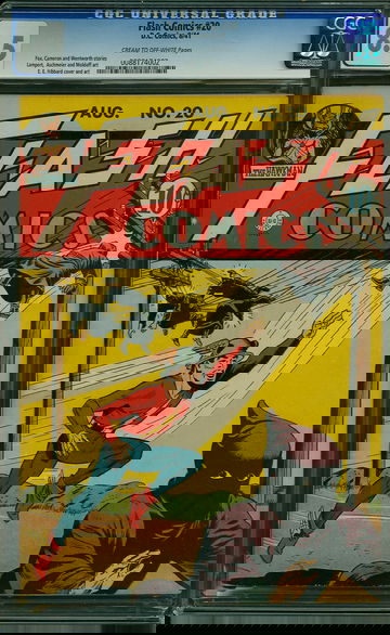 FLASH COMICS #20, CGC 8.5 VF+