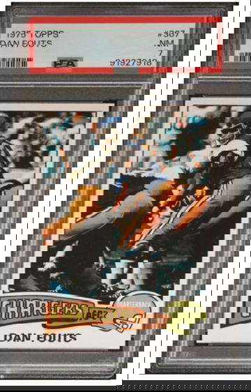 Dan Fouts 1975 Topps #367 RC Rookie Card PSA 7