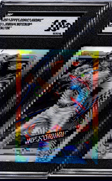 2024 Topps Cosmic Chrome #11 Jordan Westburg Ref. SGC 10