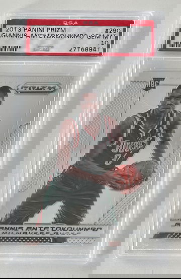 Giannis Antetokounmpo 2013 Panini Prizm PSA 10
