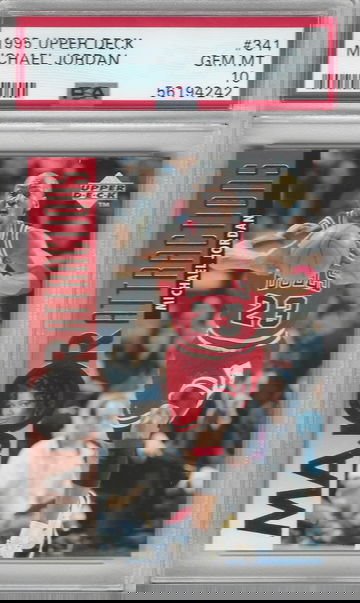 1995 Upper Deck Michael Jordan #341 PSA 10