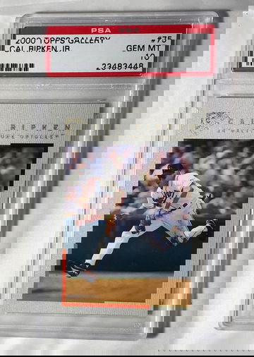 2000 TOPPS GALLERY CAL RIPKEN JR. #75 GEM MINT 10