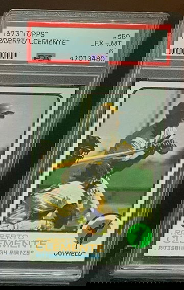 1973 Topps Roberto Clemente #50 PSA 6