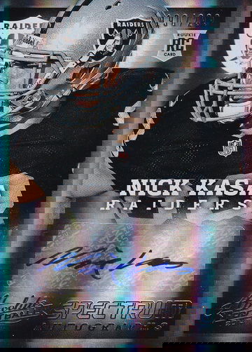 2013 Absolute Nick Kasa #172 RC Silver Auto 190/299