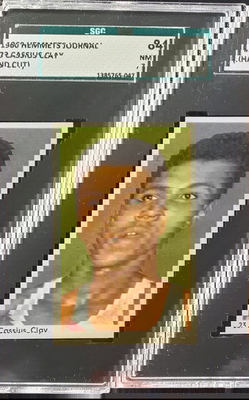 1960 Hemmets Journal #23 Cassius Clay Muhammad Ali RC Rookie SGC 7 NM