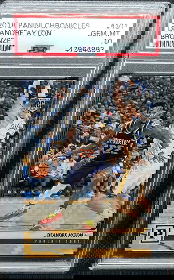 2018-19 Panini Chronicles DeAndre Ayton Bronze #101 PSA 10 - POP 1