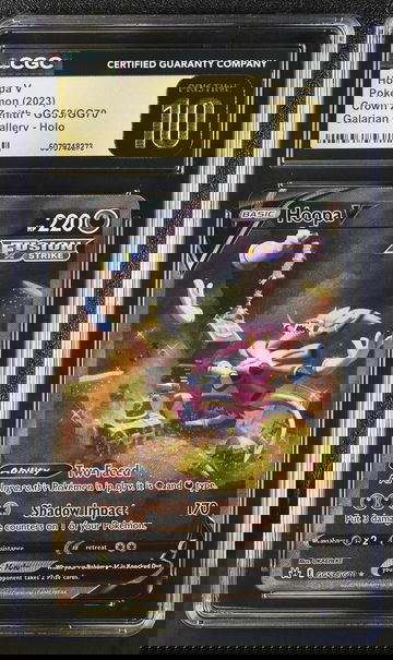 2023 Pokemon #GG53/GG70 Hoopa V Crown Zenith CGC 10
