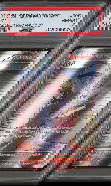 2017 Pokemon XY Fates Collide Premium Trainer Collection N #105A PSA 8