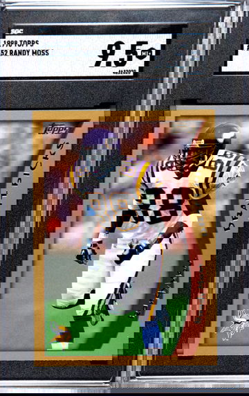 1998 Topps #352 Randy Moss Vikings RC  SGC 9.5