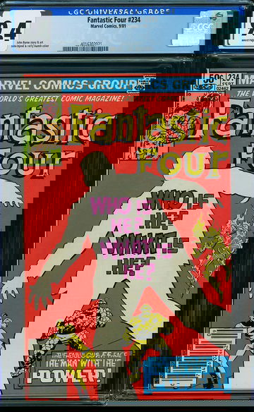 FANTASTIC FOUR #234, CGC 9.4 NM