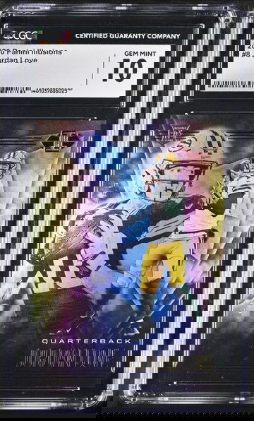 2020 Panini Illusions #8 Jordan Love Rookie RC Gem Mint CGC 10