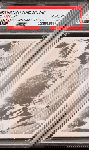 1963-64 WS-Verlag Wanne-Eickel Bob Hayes Track & Field HOF 