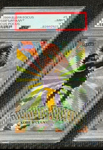 1999 Fleer Focus Kobe Bryant Focus Pocus PSA 9