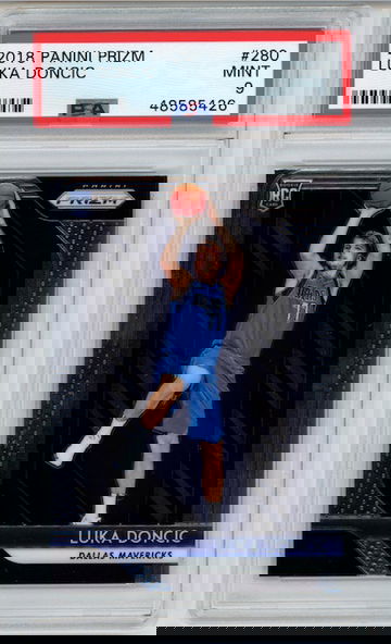 Luka Doncic 2018 Prizm PSA 9 Rookie