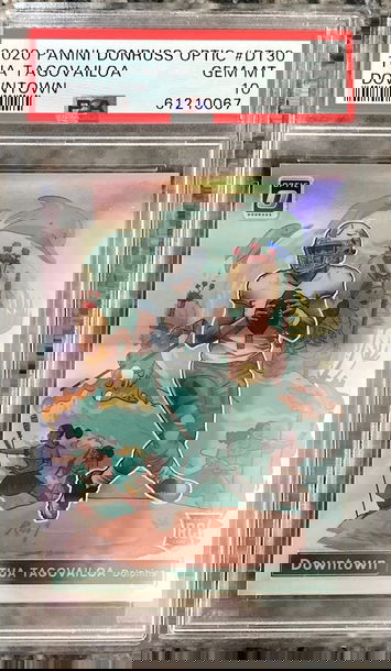 Tua Tagovailoa Downton PSA 10 Downtown 2020 Panini Donruss Optic