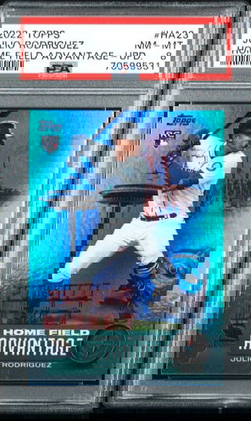 PSA 8 Julio Rodriguez Home Field Advantage