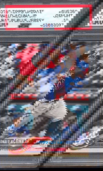 2018 Topps Update #US250 Ronald Acuna Jr PSA 10 43883097