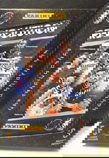 2023-24 Panini Revolution NBA Basketball Factory Sealed Winter Holiday Tin Box