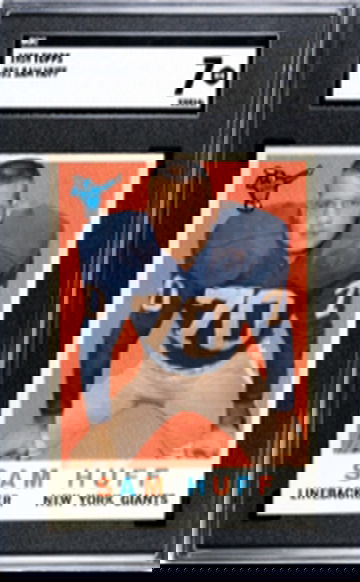 1959 Topps Sam Huff #51 SGC 7 [FT-2A.37]