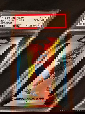 Donovan Mitchell Silver Prizm Rookie