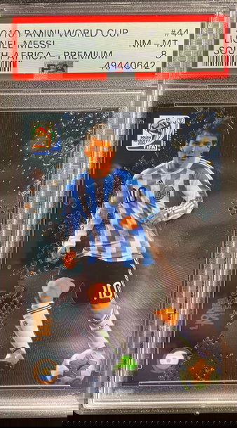 Lionel Messi 2010 World Cup South Africa Premium PSA 8