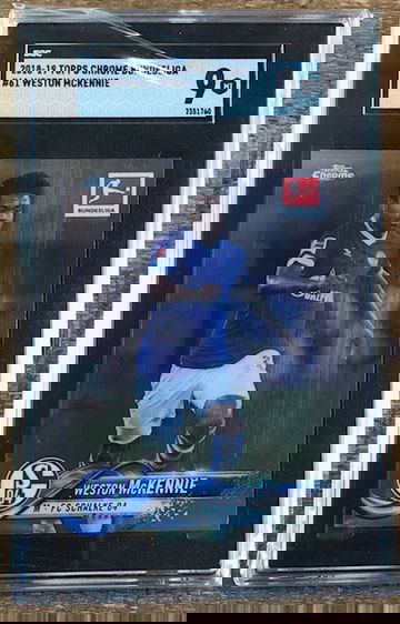 2018-19 Topps Chrome Bundesliga Weston McKennie SGC 9 #61
