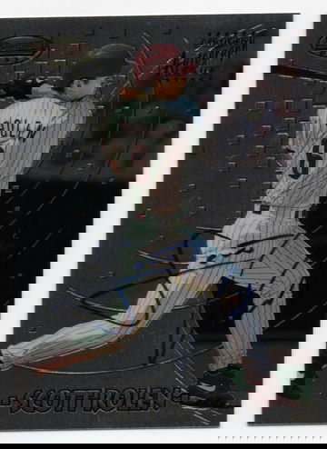 1997 BOWMAN'S BEST CERTIFIED AUTOGRAPH # 194 SCOTT ROLEN HOF