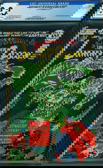 SUPERMAN'S PAL JIMMY OLSEN #143, CGC 9.2 NM-