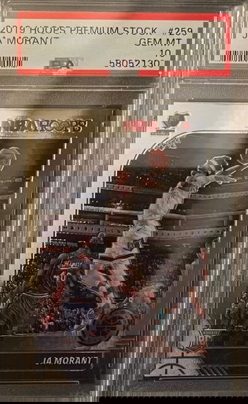 2019 Hoops #259 Ja Morant Rookie RC PSA 10 GEM MINT