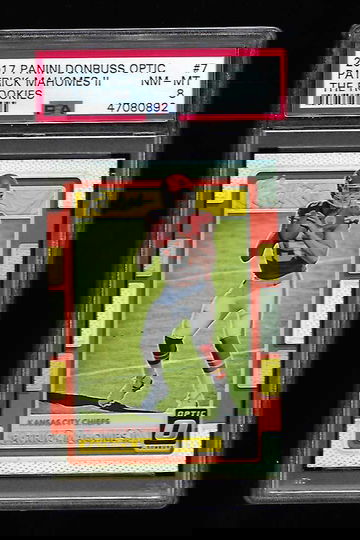 2017 Donruss Optic Patrick Mahomes The Rookies