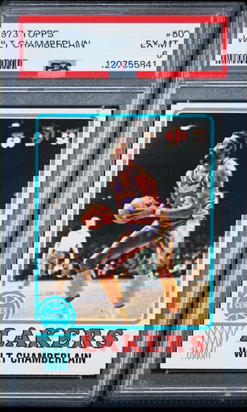 1973 Topps Wilt Chamberlain #80 PSA 6