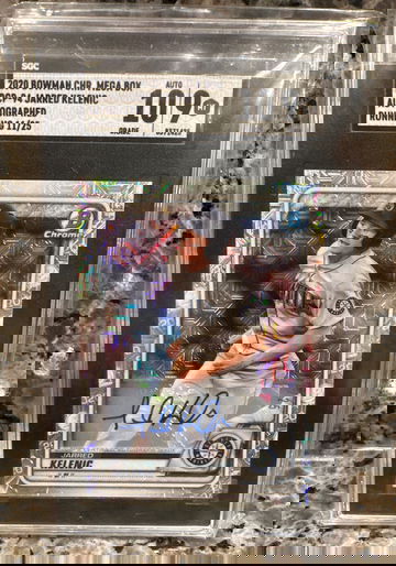 2020 Bowman Chrome Mega Box Auto Running  Jarred Kelenic