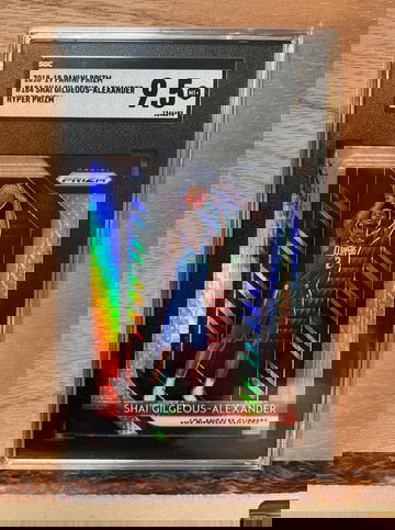 Shai Gilgeous Alexander 2018 Prizm Hyper Rookie RC SGC 9.5