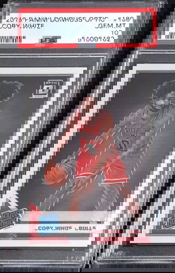 2019 Panini Donruss Optic Coby White PSA 10 Gem-Mint