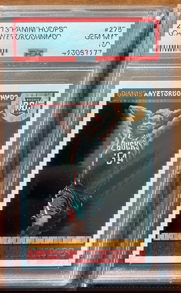 2013-14 Panini Hoops #275 Giannis Antetokounmpo PSA Gem Mint 10