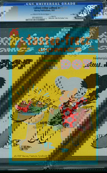 TASTEE-FREEZ COMICS #1, CGC 9.4 NM -- FILE COPY