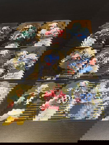 1997 Pinnacle Zenith Football Complete Set 1-150